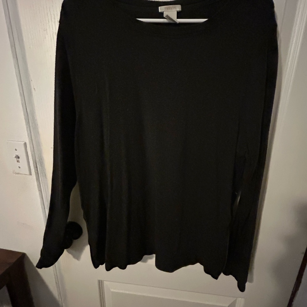 Black Long Sleeve Top